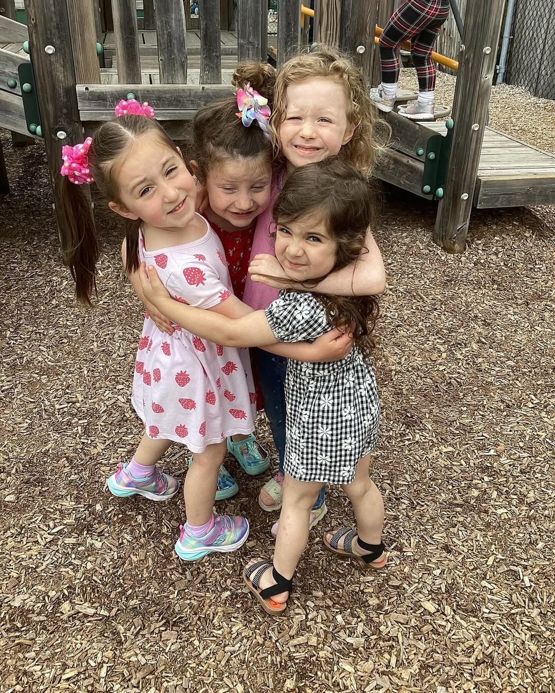 Outdoor play area at Mountainside Children's Center