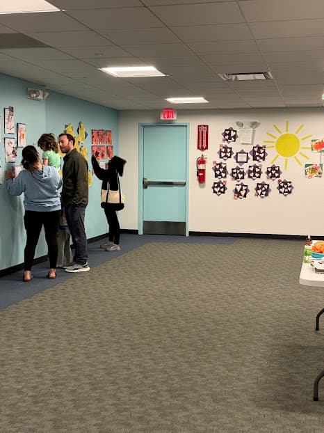 Art exhibit at Mountainside Children's Center