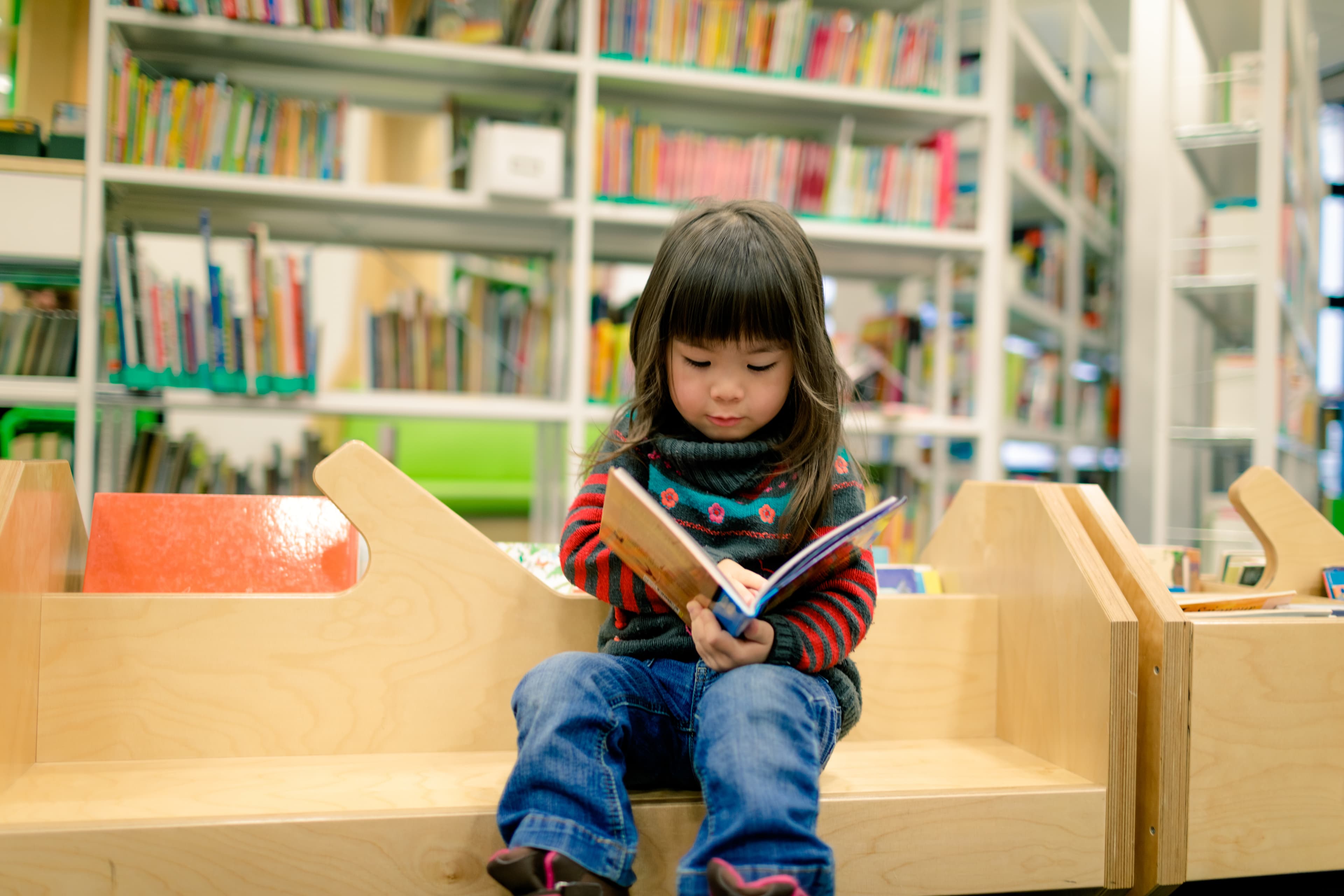 Children learning and playing at Mountainside Children's Center