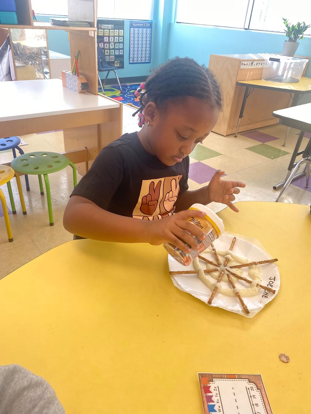Kindergarten activities at Mountainside Children's Center